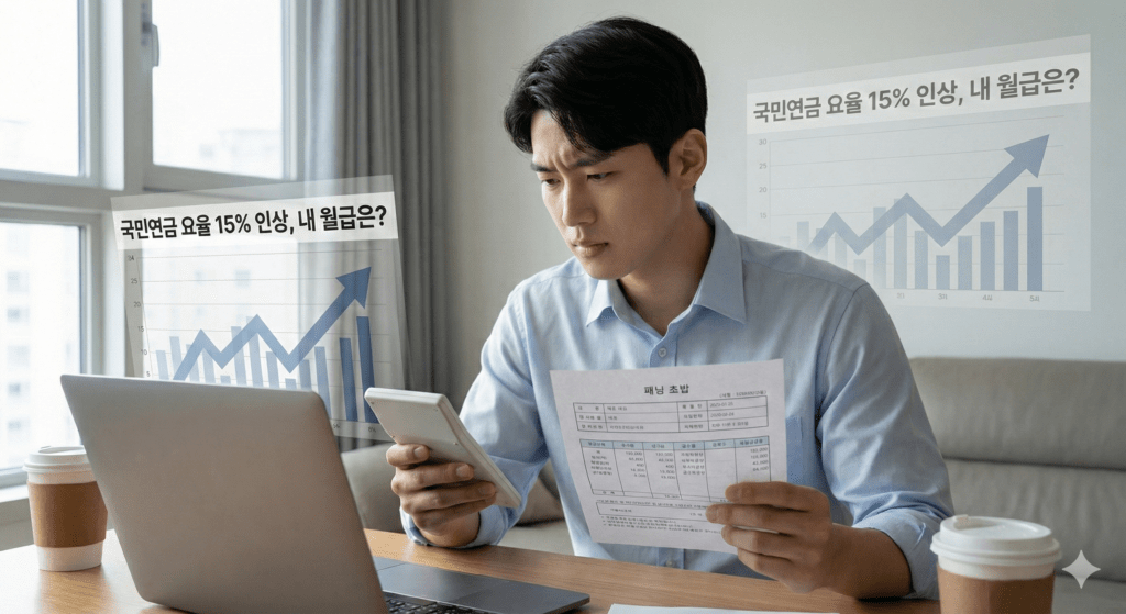 2026년 국민연금 보험료율 9.5% 인상, 노후 준비 전략 점검의 시간