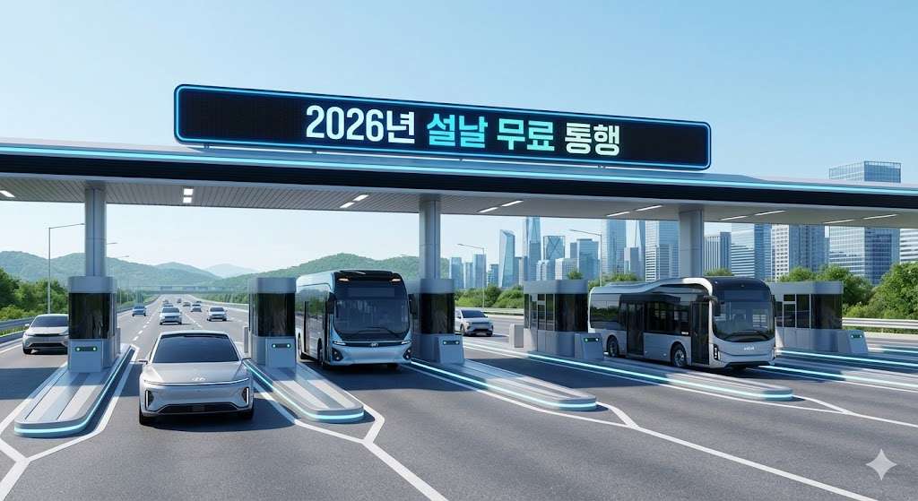2026년 설날 통행료 면제 기간 및 대상 도로