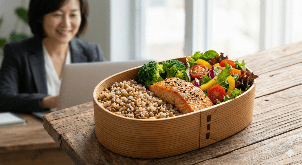 노화의 속도를 늦추는 지혜: 건강한 삶을 위한 저속노화 식단 도시락 레시피 분석