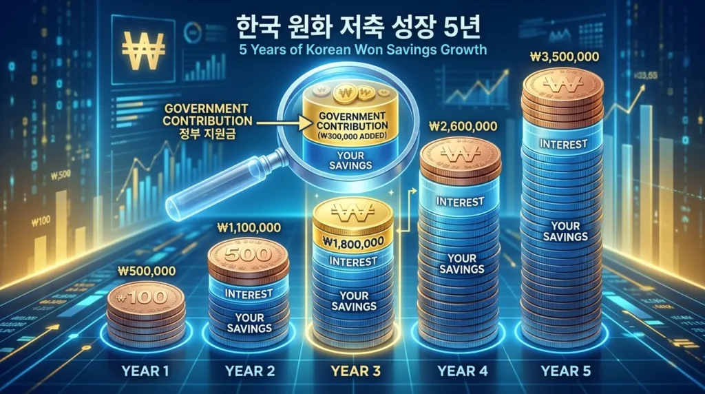 소득 구간별 정부기여금 매칭 비율 및 혜택 분석