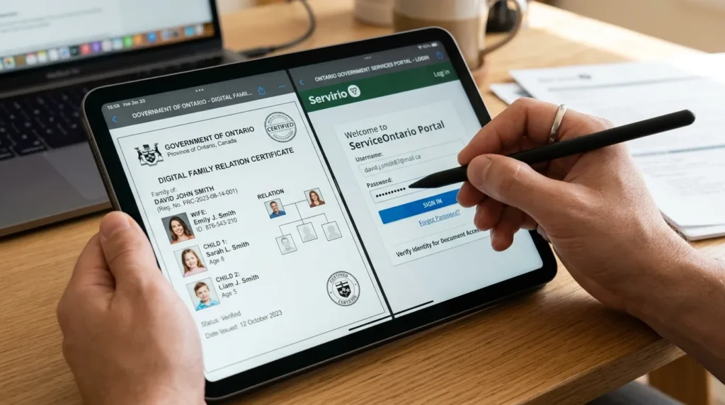 필수 제출 서류 및 가구원 정보 동의 방법