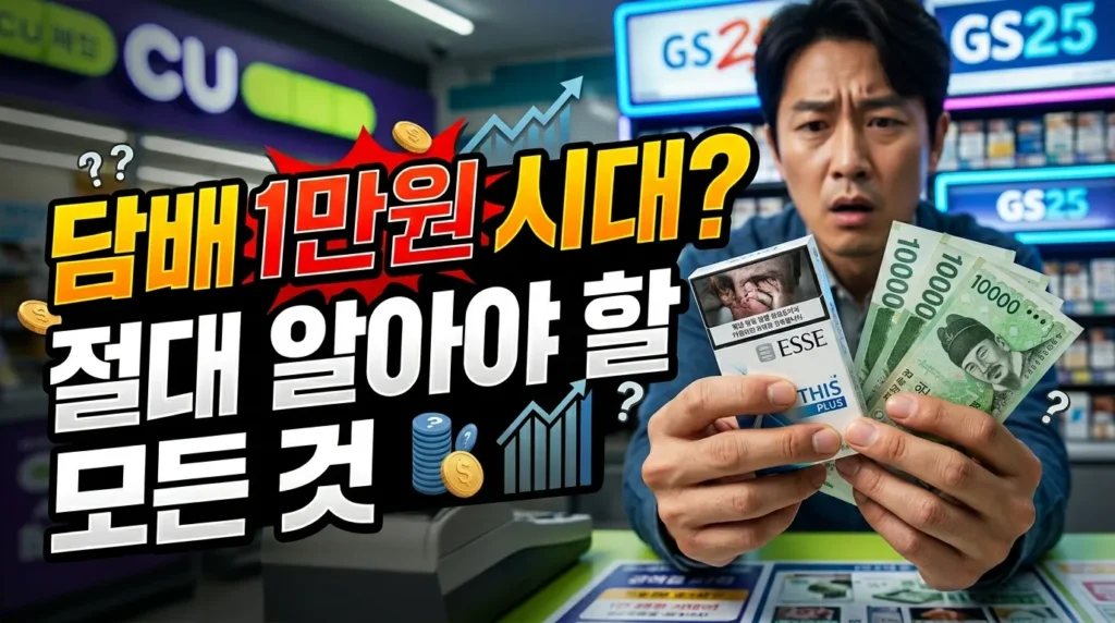 2026년 담배값 1만원 인상 논의의 실제 가능성과 예상되는 인상률, 그리고 사회경제적 파급 효과를 총체적으로 분석합니다. 최신 정보 기반의 깊이 있는 내용을 확인하세요.