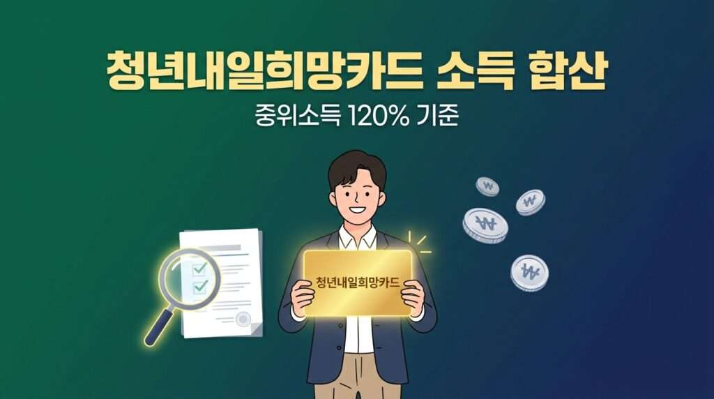 2026 대전 청년내일희망카드 소득 합산 기준 및 중위소득 120퍼센트 완벽 정리 썸네일