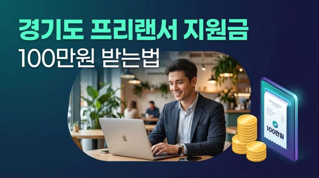 경기도 프리랜서 특고 플랫폼 노동자 지원금 최대 100만원 혜택 신청